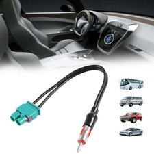 1x Car Radio Antenna Adapter Audio Cable Dual Fakra Din Male Aerial Usa Stock
