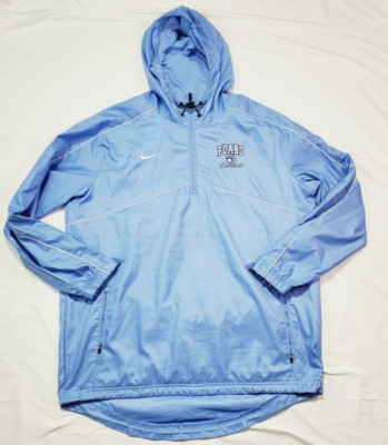 Foard Tigers Newton NC Nike Mens Pullover Outerwear Jacket Large Blue Football