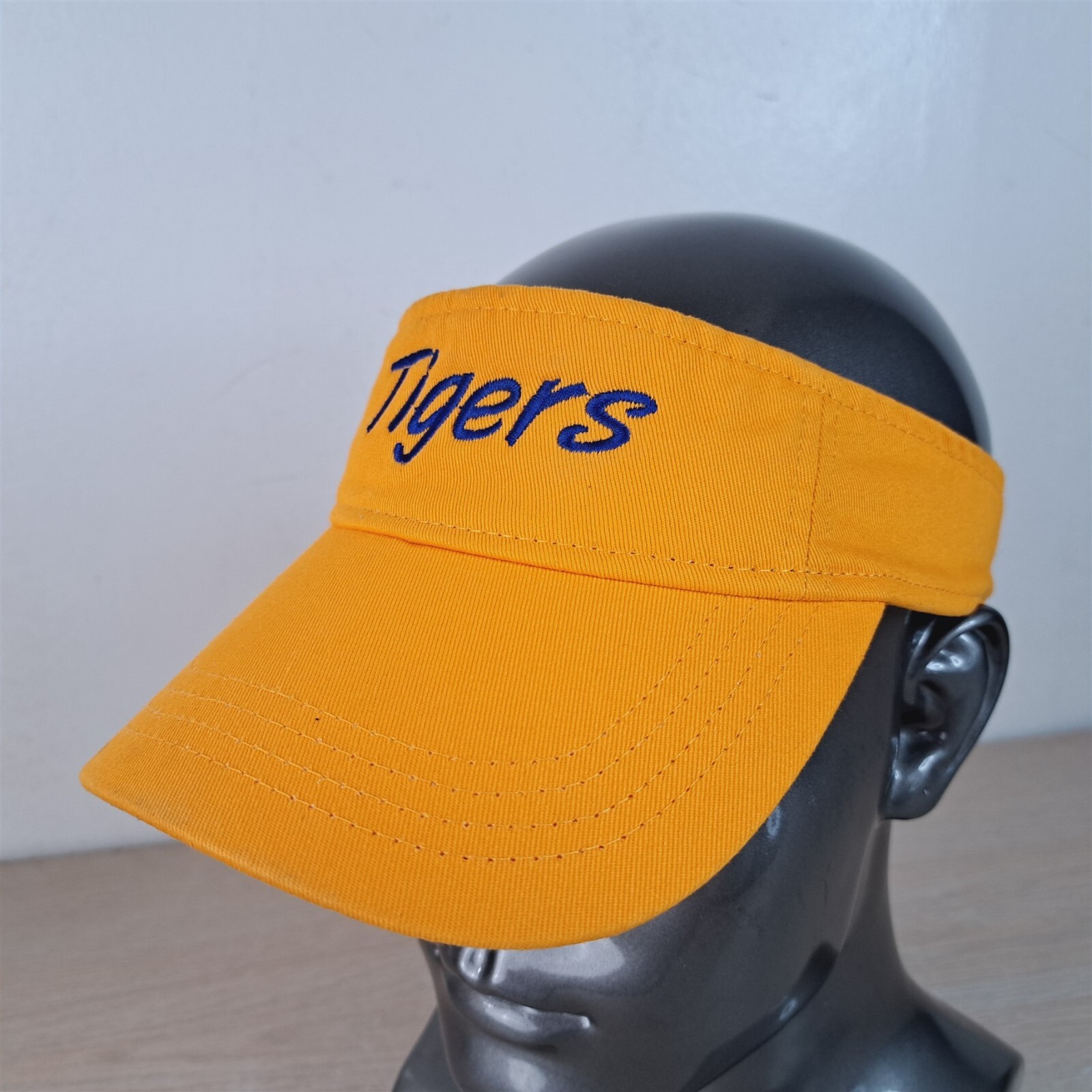 TIGERS ADJUSTABLE STRAPBACK SUN VISOR/CAP, YELLOW… - image 3