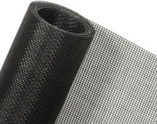 Window Screen Mesh 48x118 Pet Proof Durable Fiberglass Roll Black for Door Patio