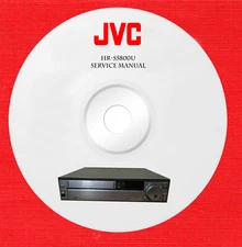 Service manual for JVC audio video by model on 1 dvd