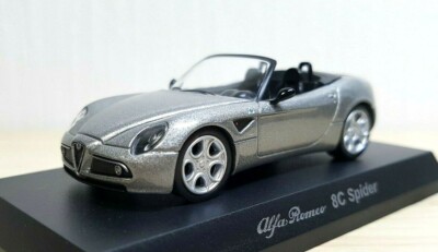1/64 Kyosho Alfa Romeo 8C SPIDER SILVER diecast car model | eBay