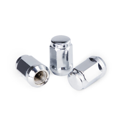 ZOFFI 20pc Chrome Wheel Lug Nuts – 12x1.5, 19mm Hex, Conical Seat – For Ford Fusion, Focus, Escape