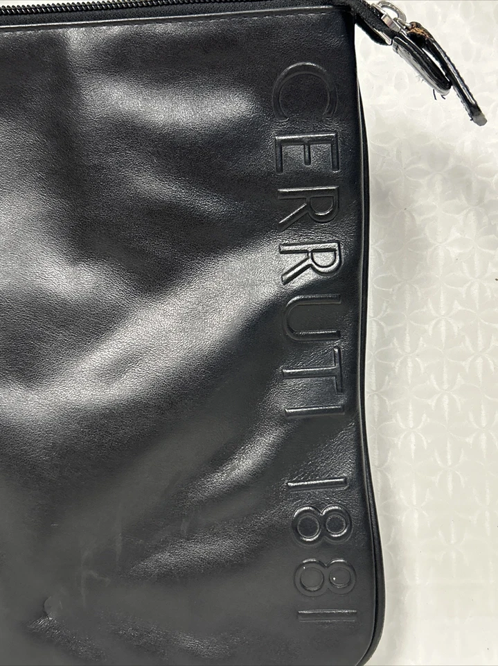 Bolso de hombro de cuero Cerruti Foto 2 de 4