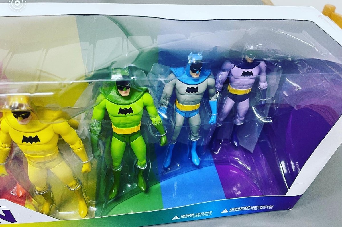 DC Collectibles Batman: Rainbow Action Figure (6 Pack | eBay