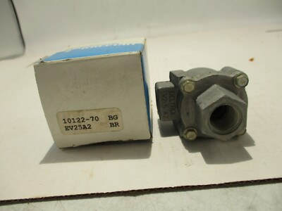 NEW DELTROL EV25A2 QUICK EXHAUST 3/8'' VALVE 10122-68