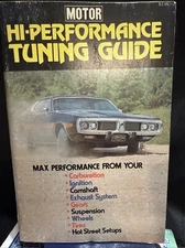 Vintage 1973 Motor High Hi Performance Tuning Guide Car Manual Guide 70s