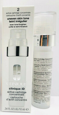 Clinique iD Active Catridge Concentrate # 2 Uneven Skin Tone .34fl.oz.liq/10mL
