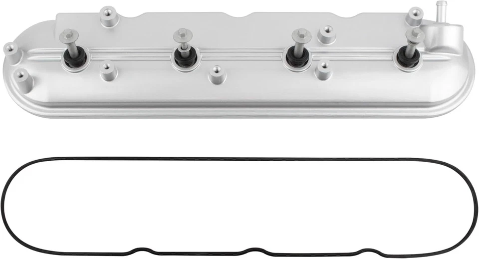 Cubierta de válvula de motor izquierda para Chevrolet Silverado 1500 GMC Envoy Cadillac Pontiac Foto 2 de 4