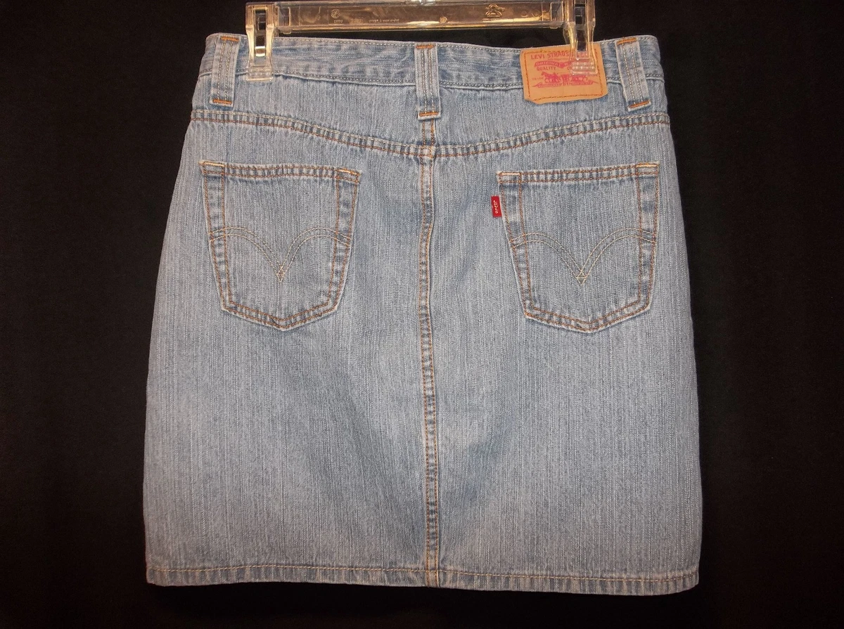 Levis denim top skirt juniors