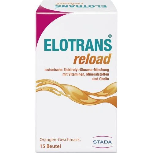 STADA CONSUMER HEALTH DEUTSCHLAND GMBH ELOTRANS reload Elektrolyt-Pulver mit Vitaminen 15X7.57 G PZN 18320478