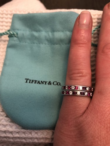 Ruby Channel Set Eternity Ring $2350 