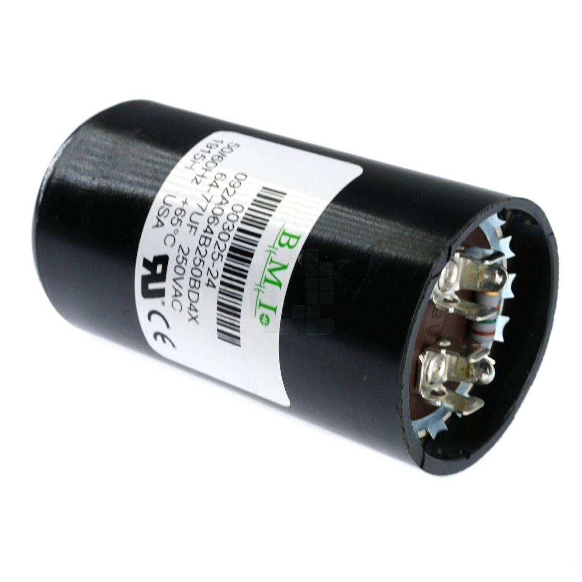 Leeson 003025.24 Electric Motor Start Capacitor, 64-77 µF, 250VAC