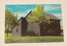 Saltbox House Greenfield Village Michigan Vintage Postcard