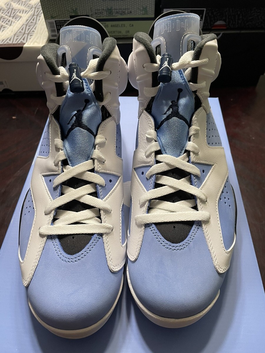 Size 11.5 M - Jordan Retro 6 UNC University Blue Nike Air