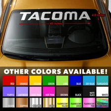Windshield Banner Vinyl Decal Sticker for Tacoma Toyota SR5 TRD PRO PreRunner