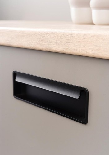 Inset FOLD Handle 174 x 46 mm Modern Design Horizontal / Vertical of Hafele - Picture 7 of 12