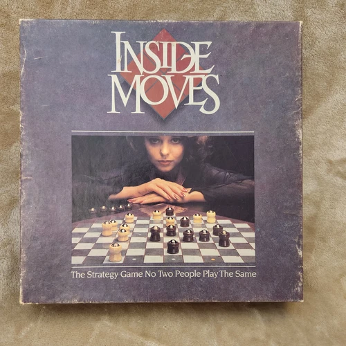 VINTAGE Inside Moves Board Game COMPLETE Parker Brothers 1985 Strategy 100%