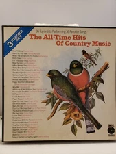 The All-Time Hits Of Country Music, Vinyl Three Album Set, Columbia:B3P-10173