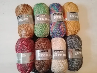 BELLALANA Dream Strick-und Häkelgarn je 100g