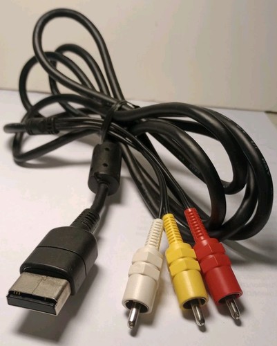 GENUINE OFFICIAL OEM SEGA DREAMCAST COMPOSITE AV CABLE - MAKE AN OFFER!