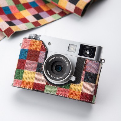 For FUJIFILM X half Case Handmade Colored cloth Half Camera Case Bag Cover