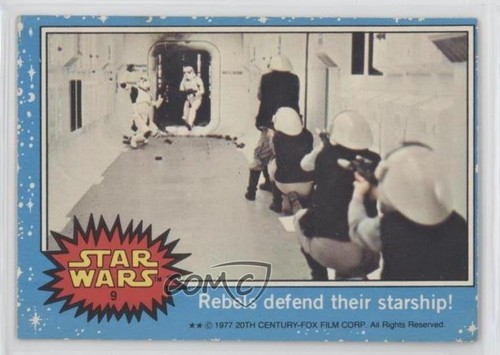 1977 Topps UK Star Wars #9 — Raw