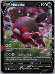 Morpeko V 095/172 Brilliant Stars Holo Ultra Rare