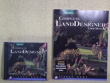 1998 SIERRA HOME SOFTWARE PROGRAM 2 CD DISKS USER MANUAL COMPLETE LAND DESIGNER