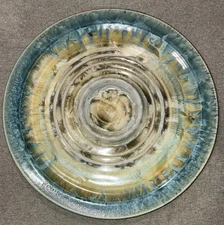BILL CAMPBELL STUDIOS- Pennsylvania 2019 Flambeaux Crystalline Serving Platter