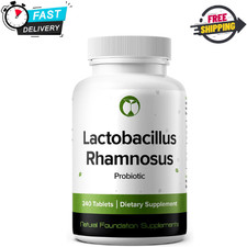 Lactobacillus Rhamnosus Probiotic Supplement 240 Tablets 3 Billion CFU Probiotic