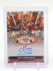 NOA ESSENGUE 2025-26 TOPPS CHROME SAPPHIRE ORANGE ROOKIE AUTO /25 #TAIR-NE Q5801