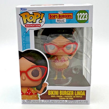 Funko POP! The Bob's Burgers Movie BIKINI BURGER LINDA #1223 with Box Protector