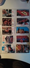 10 RARE SCHEDE TELEFONICHE TELECOM FERRARI 5 NUOVE E 5 USATE 3 TIRATURA 90.000