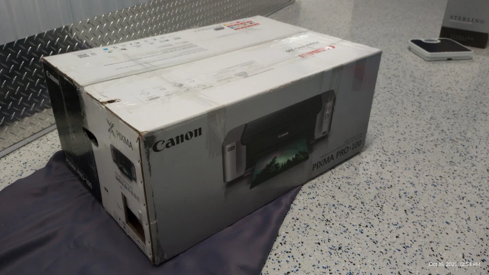 Canon PIXMA PRO-100 Inkjet Color Digital Photo Printer - Image 3 of 4
