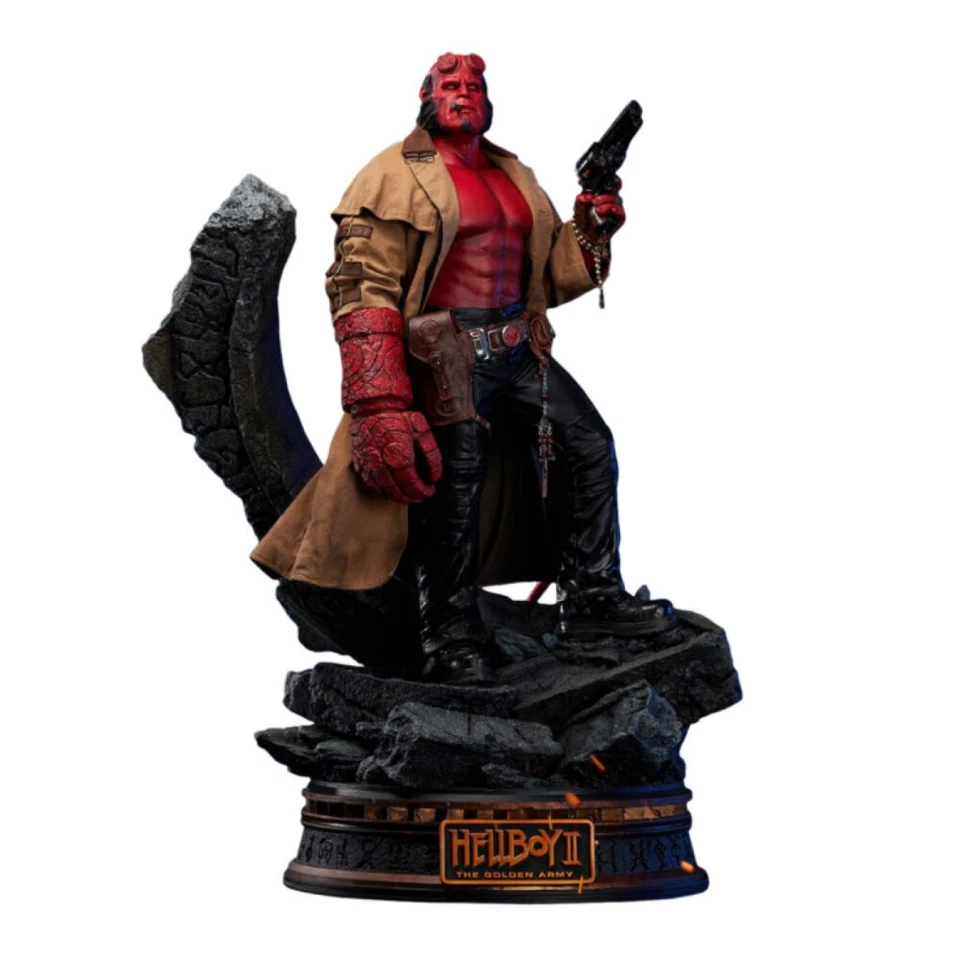 Hellboy 2 The Golden Army Hellboy 1:4 Scale Statue Collectible Action Figure