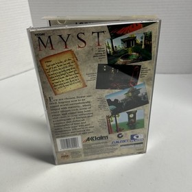 Myst (Sega Saturn, 1995) Complete W Reg - Tested - Authentic