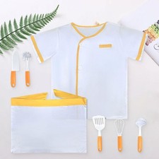 Children Chef Costume Party Favor Kitchen Playset for Boys Girls 3 Year Old