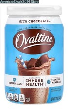 Ovaltine CHOOSE Rich Chocolate OR Chocolate Malt Flavored Milk Mix 12 oz