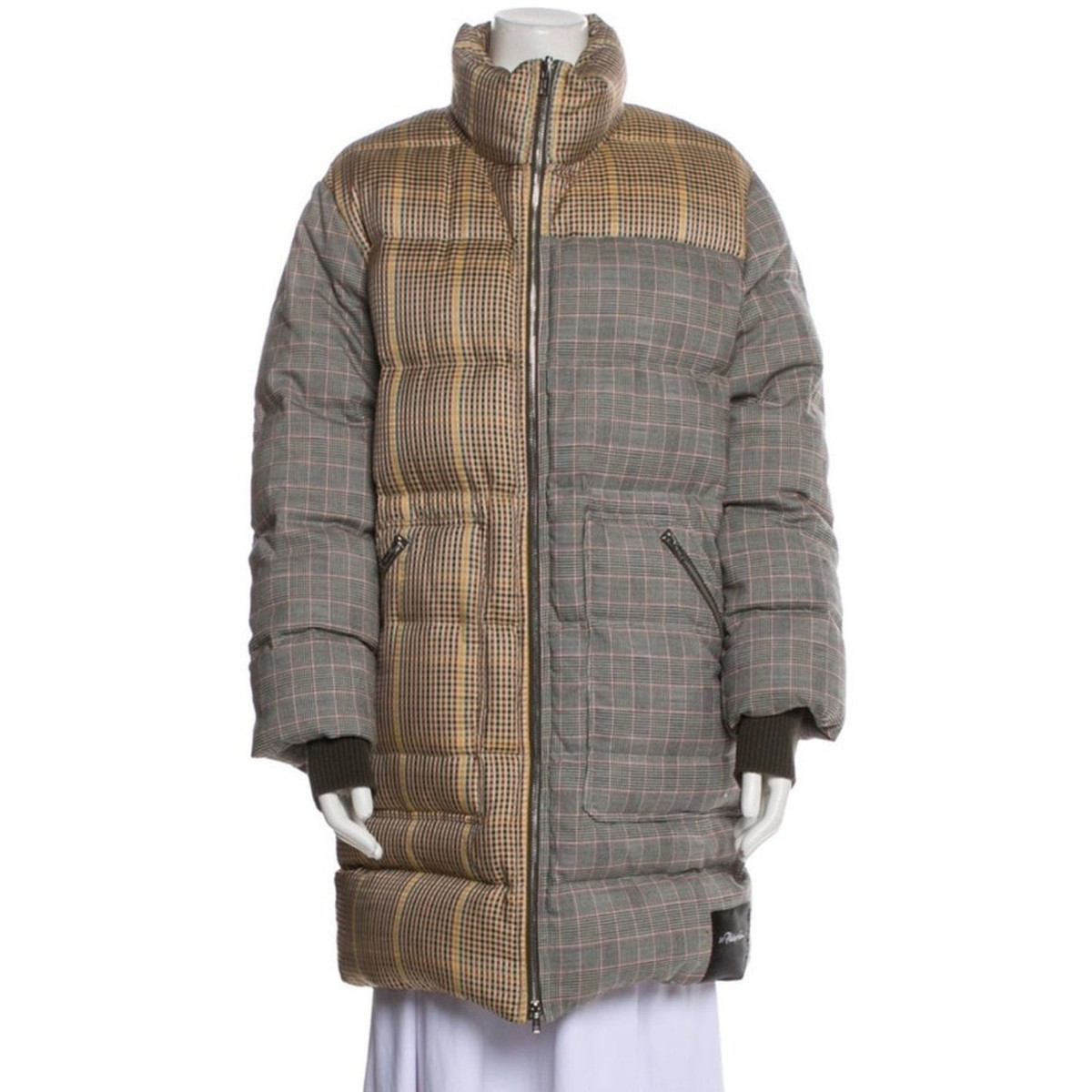 3.1 Phillip Lim Womens reversible plaid green puffer M | eBay 3.1 Phillip Lim Womens reversible plaid green puffer M | eBay