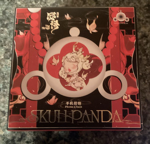 SKULLPANDA The Mirage Phone Chain Charm Blind Box Matte Universal Red/Black
