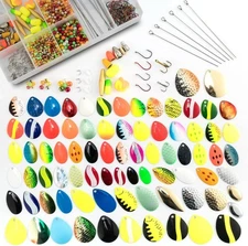 Dr.Fish 1720-Pieces Spinner Making Kit, Walleye Rig Lure Assorted 