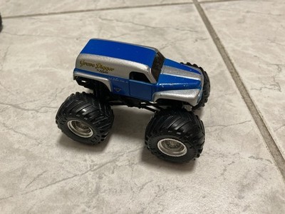 Spin-Master Monster-Jam Monster-Trucks 1:64 Grave Digger Gravedigger Blau Silber
