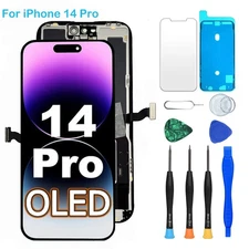 OLED For iPhone 14 Pro Screen Replacement FHD Display Touch Digitizer Repair Kit