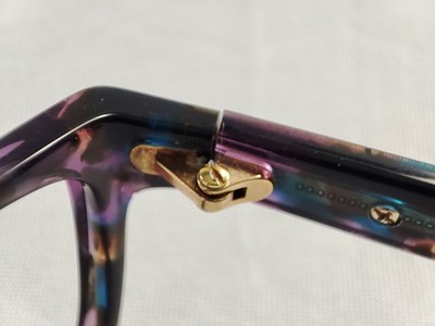 Coach HC 6065 5288 Lanie Confetti Purple Eyeglasses Frames  display picture 2