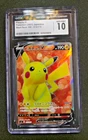 Pokemon TCG: CGC 10 GEM Mint Pikachu V 415/414 Start Deck 100 Holo Japanese