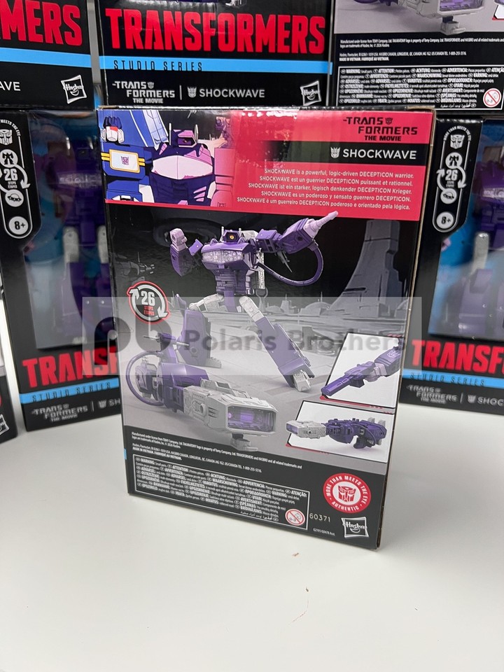 Transformers: The Movie Studio Series 86 Shockwave - NIB, In Hand, Free ...