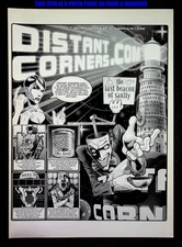 Distant Corners Comic Eli Stone 2000 Trade Print Magazine Ad Poster ADVERT