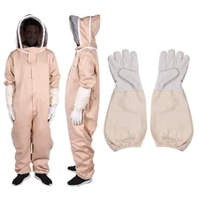 Beekeeping Suit XL – Ventilated Bee Protection Suit with Hood | Beekeeper Costum