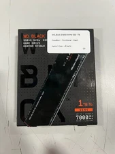 Western Digital WDS100T1X0E BLACK SN850 1TB SSD NVMe M.2 2280